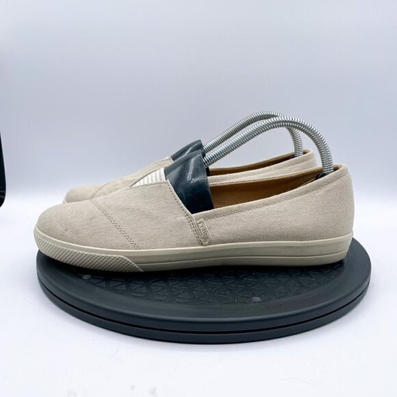Hotter Laurel Women's beige Flats slip on sneakers women's shoes size 8.5 - Picture 11 of 11